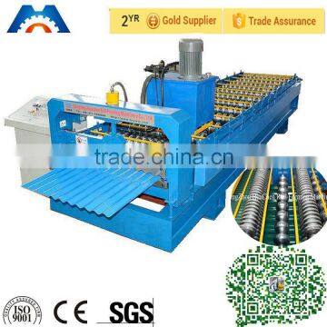 Popular used metal corrugated roofing sheets making machine