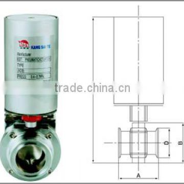 Sanitary Pneumatic Butterfly Valve