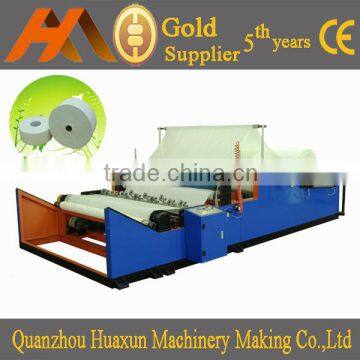 HX-1575C parent rolls cutting & rewinding machine,toilet paper manufacturing machine