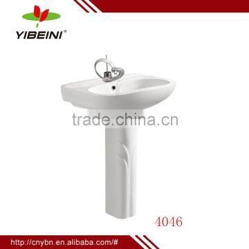 Chaozhou ceramic popular pedestal wash basin,hand wash basin