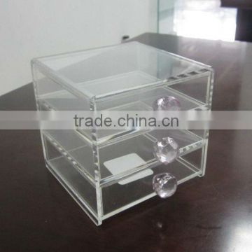 3 tiers acrylic jewelry box