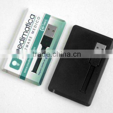 credit card usb flash drive with leather case