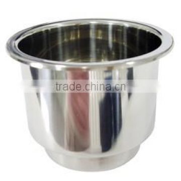 3 3/4" S/S Recessed Cup Holder