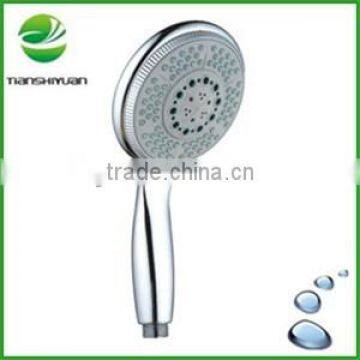 Rainfall shower heads with chrome surface finishing handheld shower heated shower head