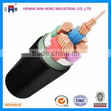 0.6/1KV Xlpe/PVC Insulated Armoured cu Copper 4 Core 4x25mm2 Power Cable 4x16mm2 Power Wire photo-2