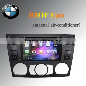 Car Multimedia GPS system bluetooth mp3 For BMW E90 Manual AC