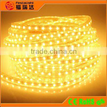 Festalight High Voltage Brightness SMD3528 5050 220v Rgb Good Heat Resistant Multicolor Flexible Black 110 Volt Led Light Strip photo-2