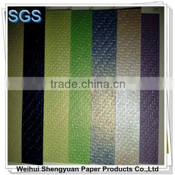colour/fancy pearlescent paper for packaging and printing