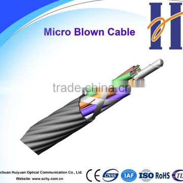 Layer stranding micro air blowing cable 24 core communication fiber optic cable