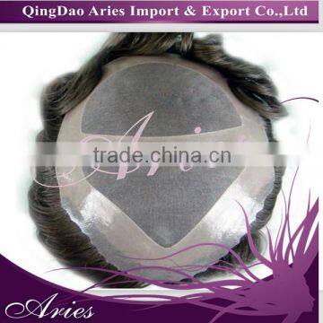 Lace Front Hairpiece Hair Replacement Unit,Toupee,Hair Replacement Systems