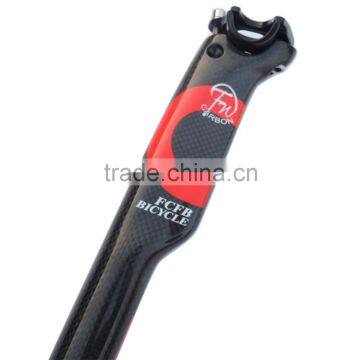 2016 New United States FCFB FW Carbon Seatpost MTB Road Bike Bicycles Carbon Seat Post 27.2 / 30.8 / 31.6 * 350/400MM photo-3