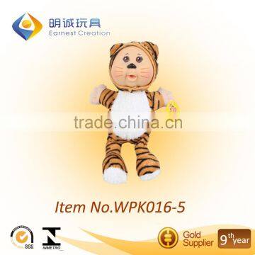 11.5 inch baby doll with tiger design for kid