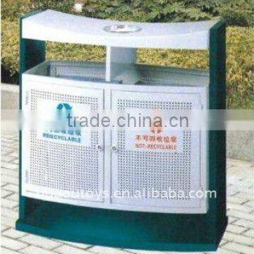 Ashtray Stand Stainless Steel Wastebin