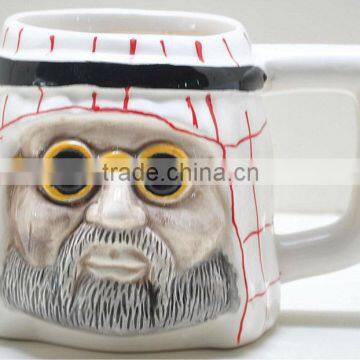 Saudi Arabia Ceramic Souvenir Handpainting Mugs photo-2