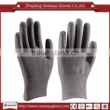 SEEWAY HHPE Grey Cut Resistant Level 3 Work Gloves with Breathable Cool Feeling