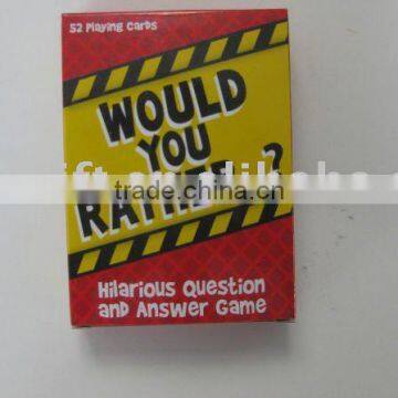 paper playing card