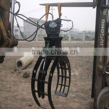log grab / timber grab/hydraulic rotating grab/sugarcane grab for excavator