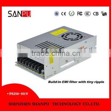 distribution CE ROHS cctv switching power supply 250w12v 24v