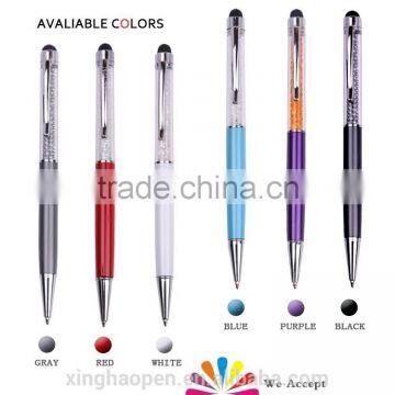 Office & School Supplies Crystal Ball Pen Customized Logo With Stylus Promotional Crystal Stylus Pen photo-5