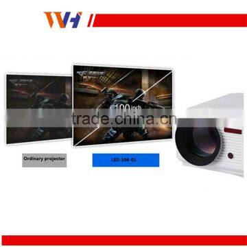 Low Price 2000 Lumen 1080P No Noise Cooling System Home Theater Led Projector photo-4