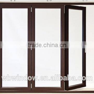 French style folding doors for the house,PVC/UPVC folding doors in wood color,PVC/UPVC windows and doors