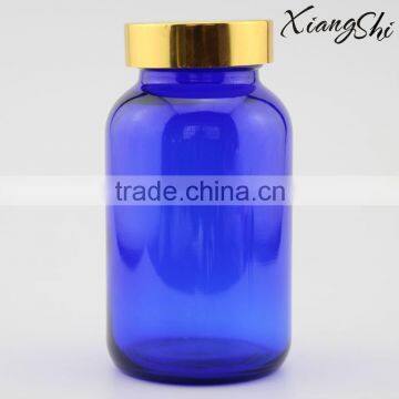blue colored glass medicine bottles sale