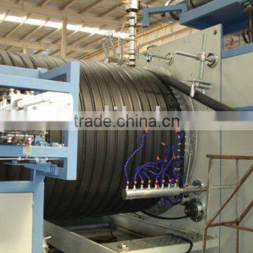 HDPE Hollow Wall Winding Pipe Line