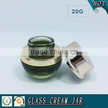20G Colored Glass Jar for Eyecream