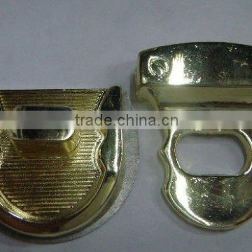 metal locks for handbags 32 * 45 mm