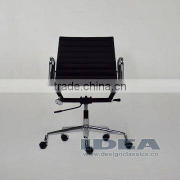 Replica EA117 Charles Office Chair - Black Color Genuine Leather photo-2