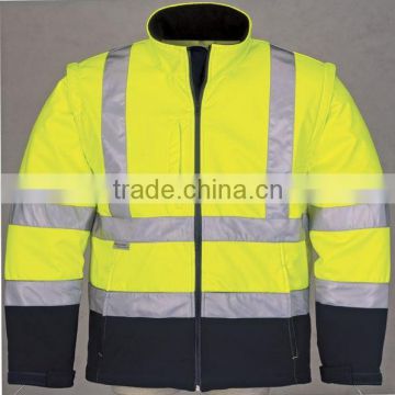 Hivis softshell jacket