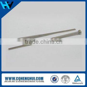 Taperless One-Step Core Pins with gas vent -high speed steel SKH51/cutting facets/L dimension designation type