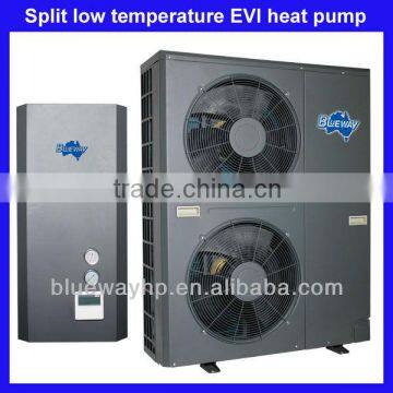 Split DC inverter heat pump with high COP (OBM)