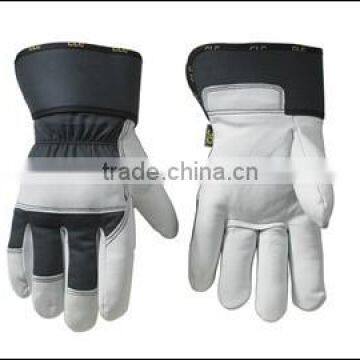 grain leather work gloves