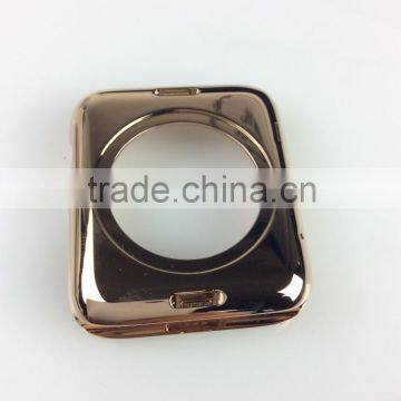 factory I-SKE stainless steel 18kt rose gold for apple watch housing