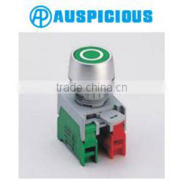 22mm Round Head PUSH ON - PUSH OFF Push Button Switch, IP65 Waterproof (PF22)