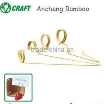 AC Factory Wholesale High Quality Bamboo Ring Skewer