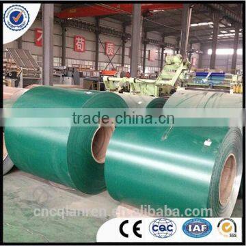 Color coated aluminum sheet coil for roofing and cladding construction