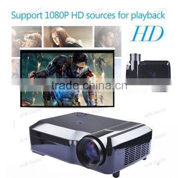 1280x800 home theater Digital multimedia video Full HD 1080p 3D LED projector projetor with HDMI USB VGA TV tuner