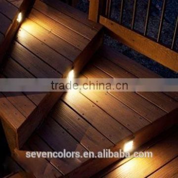 replaceable full color decorative recessed led lighting for outdoor stair(SC-F105A)