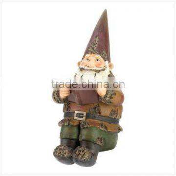 Polyresin Book Smart Gnome Figurine