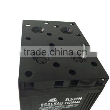 Low Self-discharge 2v 1500ah 2000ah Battery Valve Regulated Solar UPS System Backup Batteries Bank Energy Solution