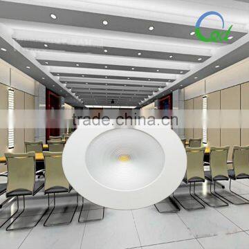 8W round 20mm thick cob led ceiling downlight led panel light