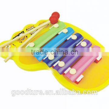 Big Foot Knock The Xylophone Wooden Xylophone With 5 Tonality Metal Keys