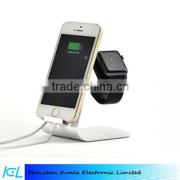 TOP Aluminum Universal Charging Stand Charger Dock Holder For Apple Watch for iphone