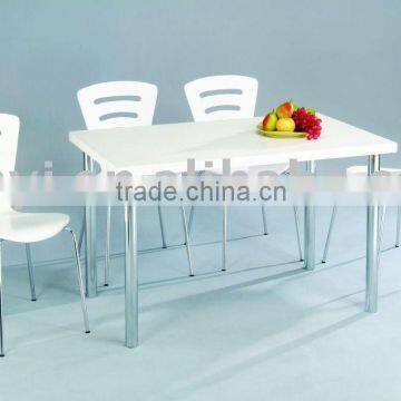 Metal Legs Dining Table