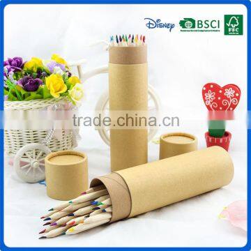 Hot sale small colour pencil set 7inch inch rainbow color pencil for kids from china                        
                                                Quality Choice