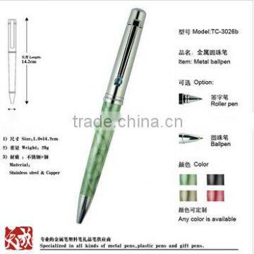 2014 new products metal ballpen ,promotional ballpen,plastic ballpen,logo pen