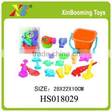 2015 fashion colorful summer plastic beach toy set