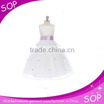 Ball gown puffy flower girls fairy fancy dresses in bulk